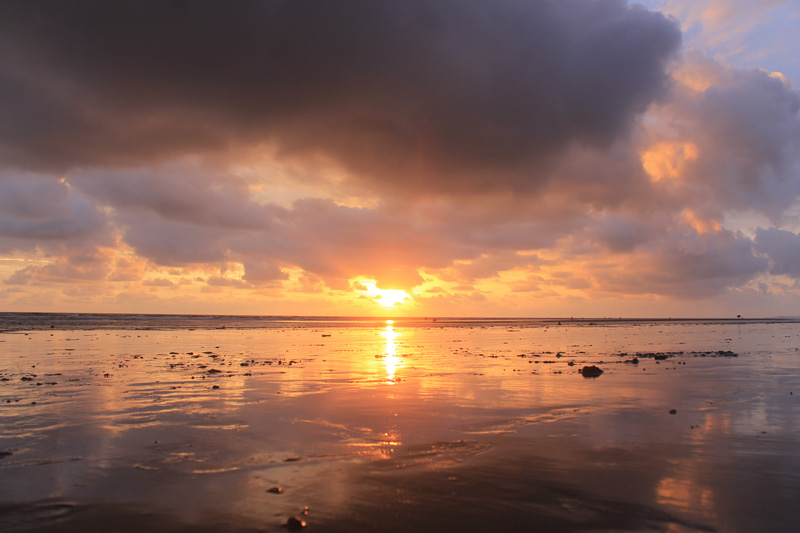 Atardecer en la Barra