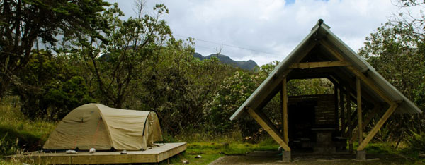 Zona de Camping en Chingaza