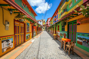 Casas de colores en Guatapé