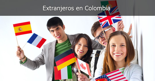 Extranjeros en Colombia