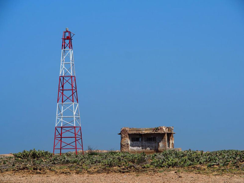 Faro en Punta Gallinas