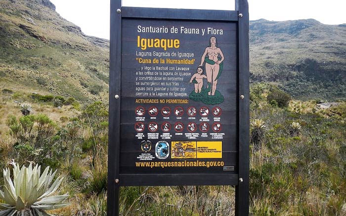 Entrada Páramo Iguaque