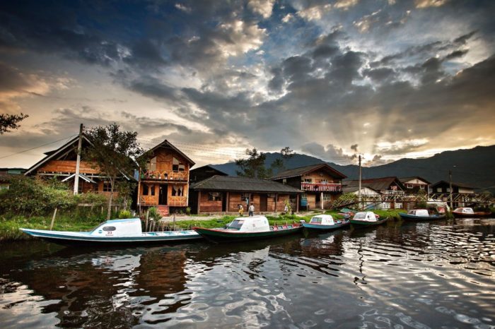 Laguna de la cocha Lanchas