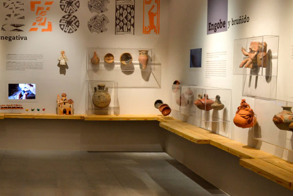 Piezas arqueológicas Museo de Antioquia