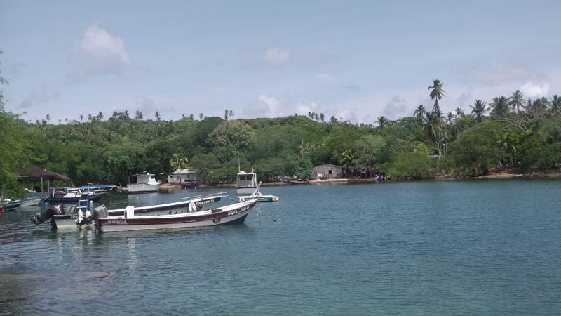Lanchas en San Andres